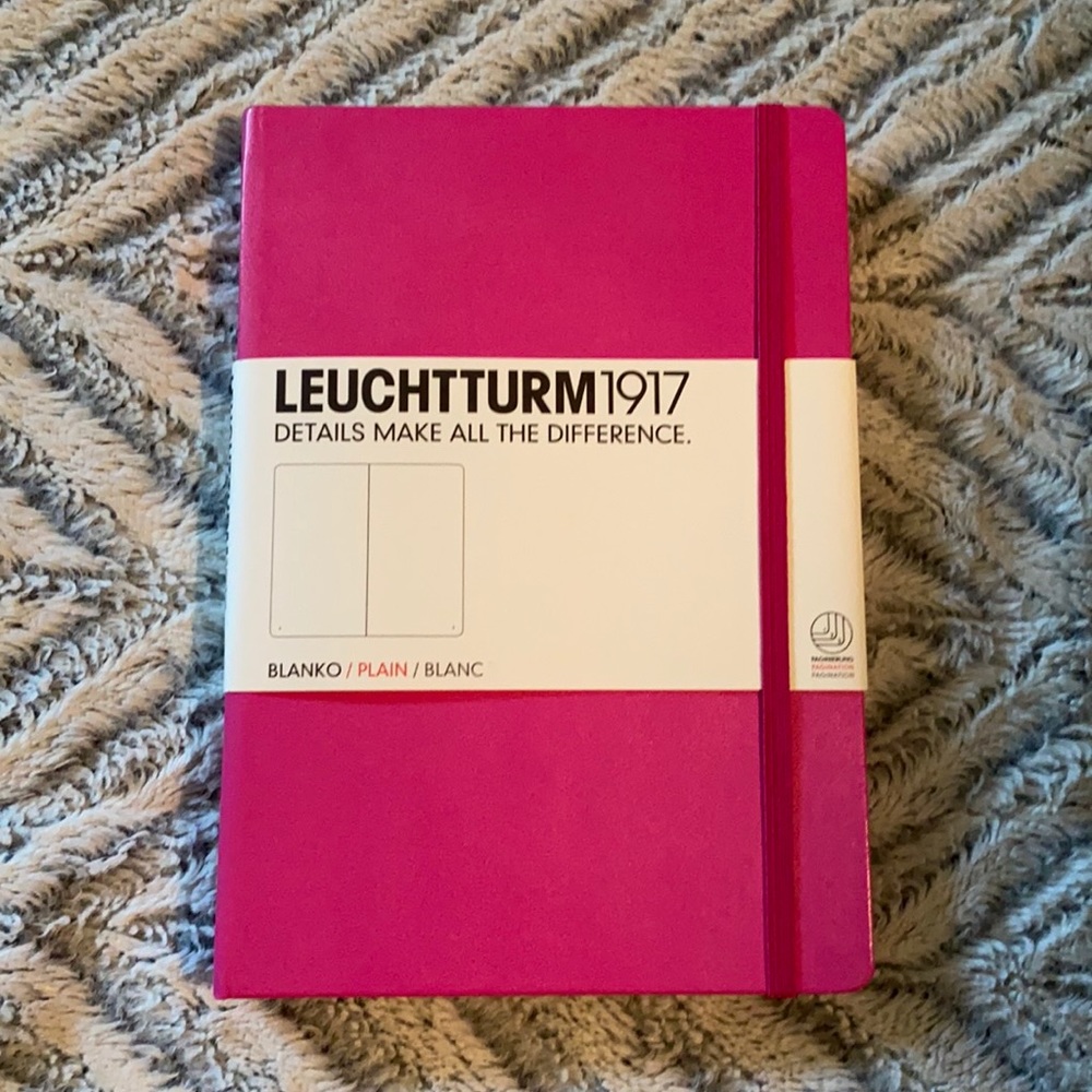 Leuchtturm Pink Journal blank numbered